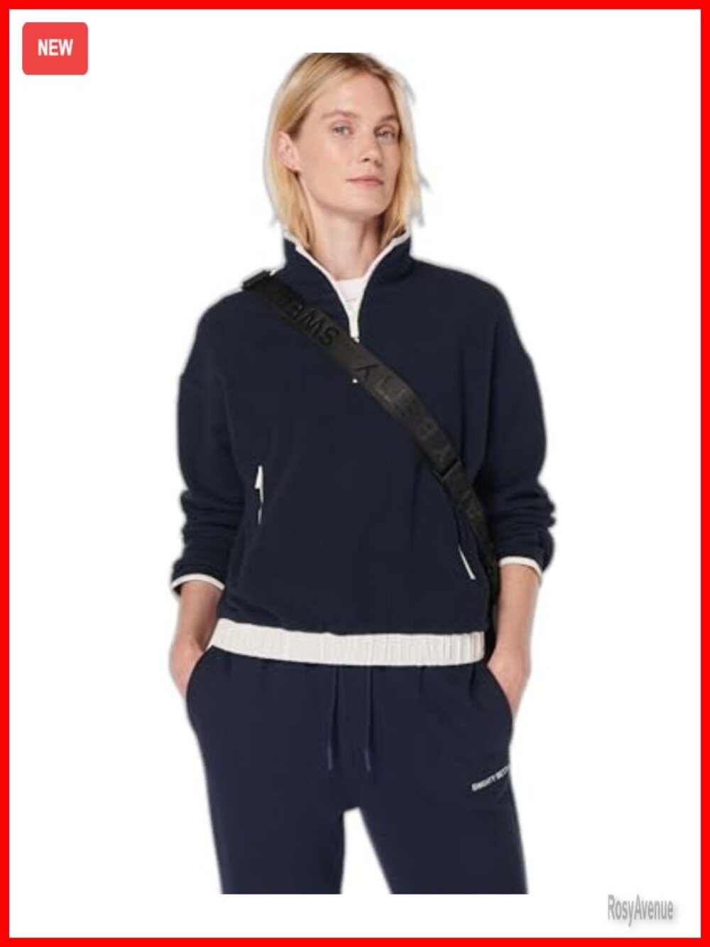 Sweaty Betty Casual Athletic Mallow Half Zip Pullover Sweatshirt